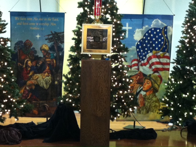 Altar at St. Joseph's Catholic Church, Athens, GA, Christmas 2013